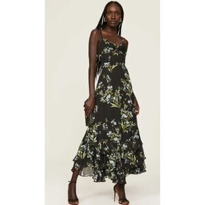 YUMI KIM Carmela Dress in Black Floral Size XS
